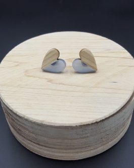 Kolczyki SERCA NIEBIESKIE