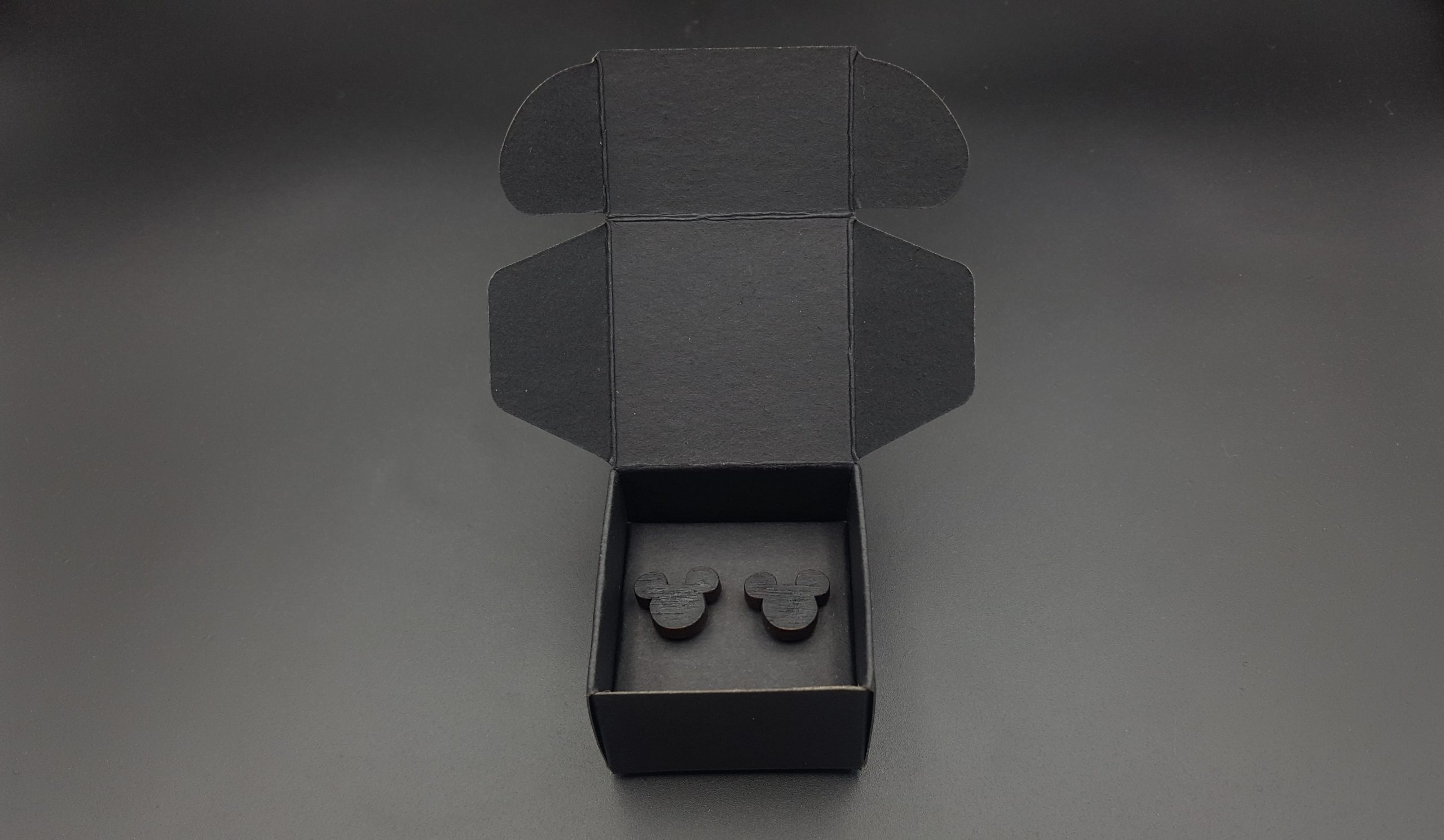 Kolczyki drewniane MYSZKI - obrazek 4