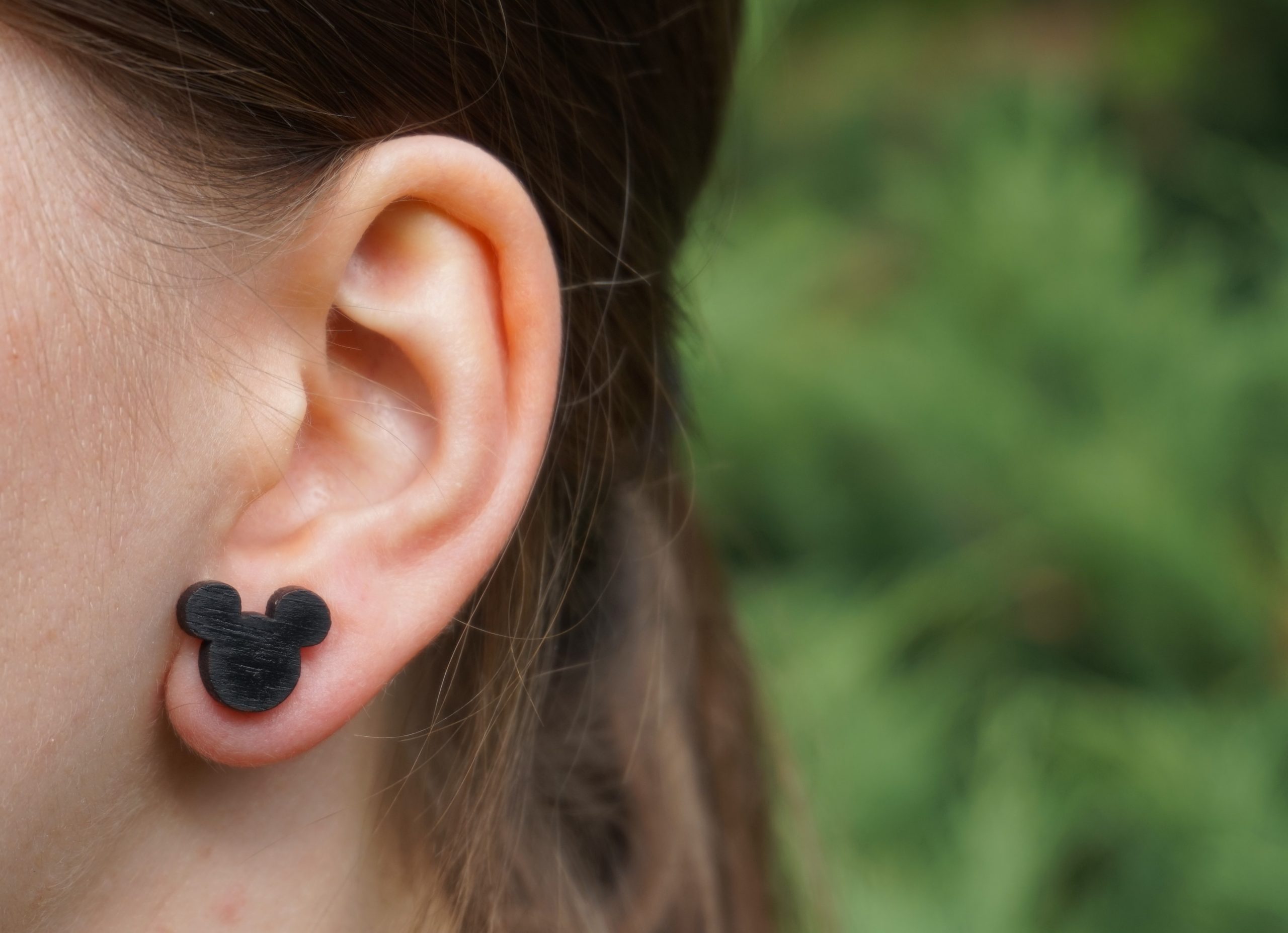 Kolczyki drewniane MYSZKI - obrazek 5