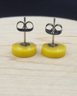 Kolczyki KÓŁKA ŻÓŁTE