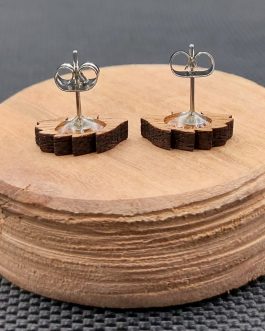 Kolczyki drewniane JEŻE