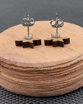 Kolczyki drewniane KROWY