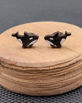 Kolczyki drewniane ORKI