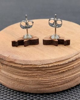 Kolczyki drewniane ORKI