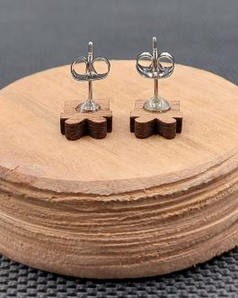 Kolczyki drewniane PREZENTY