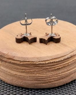 Kolczyki drewniane PSY