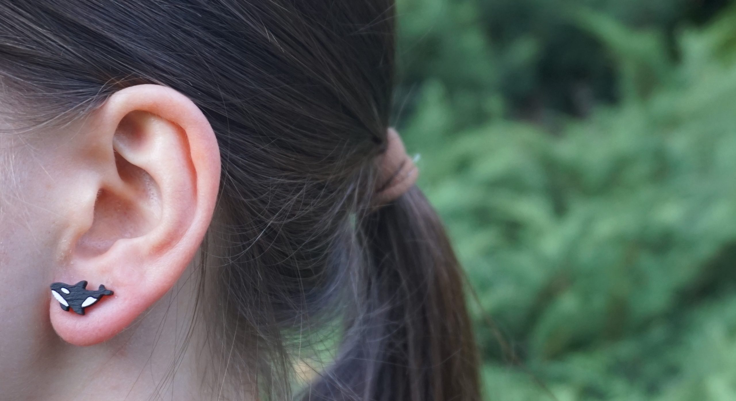 Kolczyki drewniane ORKI - obrazek 5