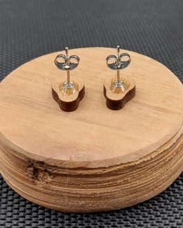 Kolczyki drewniane AWOKADO