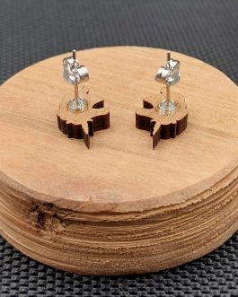 Kolczyki drewniane JEDNOROŻCE