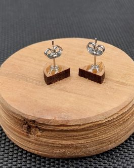 Kolczyki drewniane PIZZA