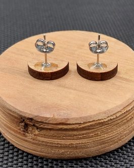 Kolczyki drewniane ARBUZ