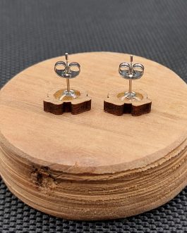 Kolczyki drewniane ŚWINKI