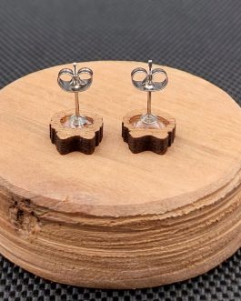 Kolczyki drewniane ŚWIĄTECZNE SWETRY