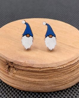 Kolczyki drewniane SKRZATY