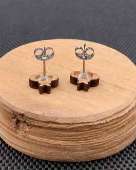 Kolczyki drewniane PSZCZÓŁKI