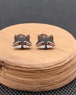 Kolczyki drewniane SZOP PRACZ