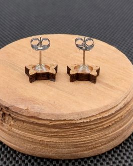 Kolczyki drewniane SZOP PRACZ