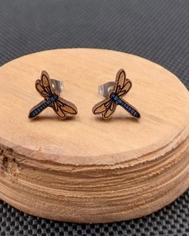 Kolczyki drewniane WAŻKI