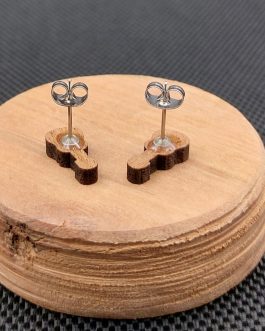 Kolczyki drewniane GITARY