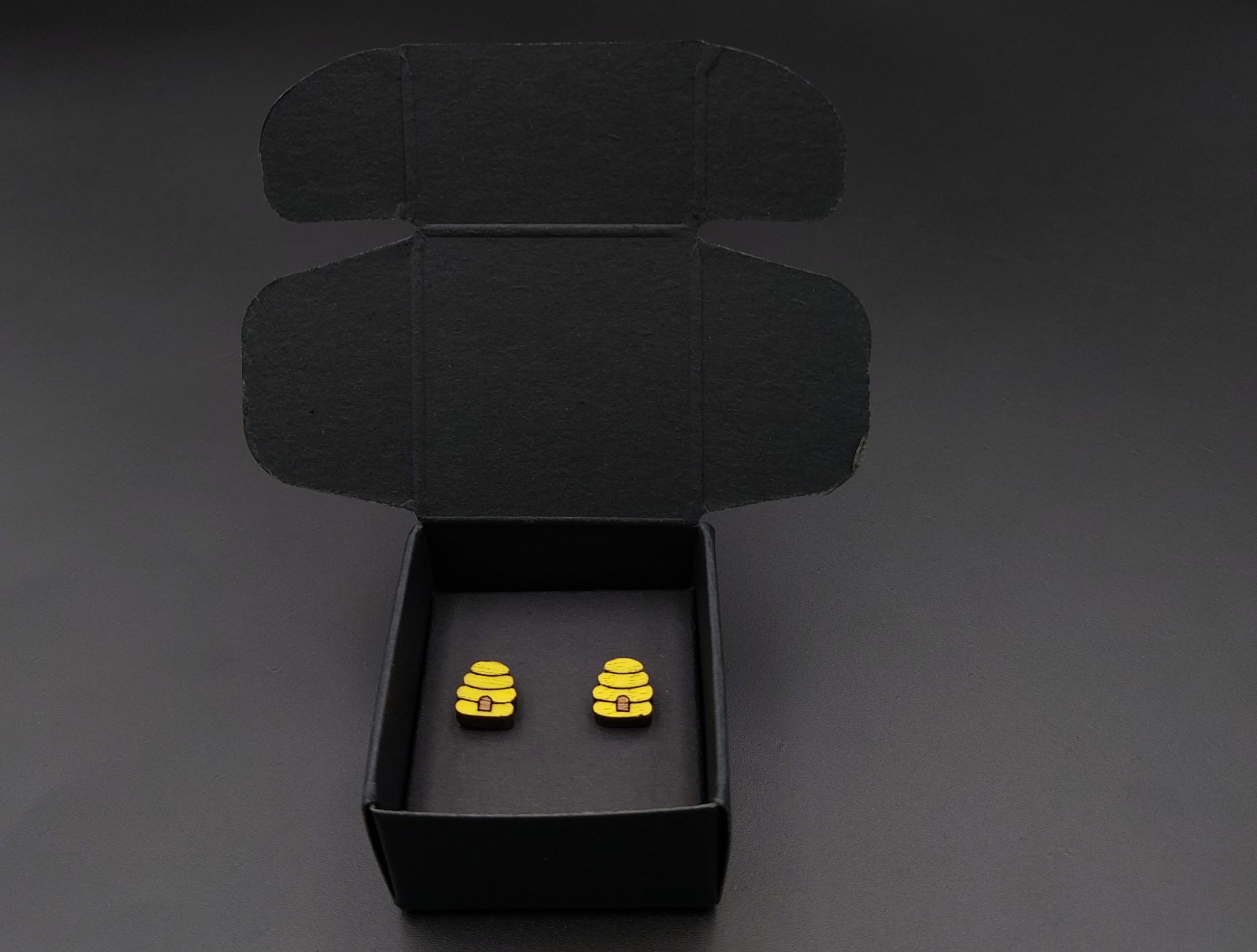 Kolczyki drewniane ULE - obrazek 3