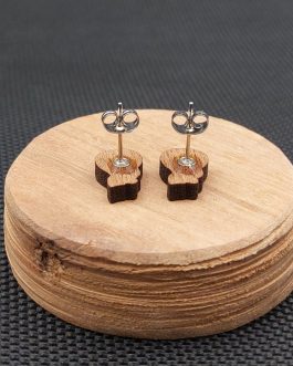 Kolczyki drewniane GRUSZKI