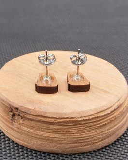 Kolczyki drewniane KAWA