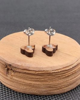 Kolczyki drewniane BANANY