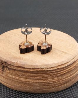 Kolczyki drewniane WINOGRONA